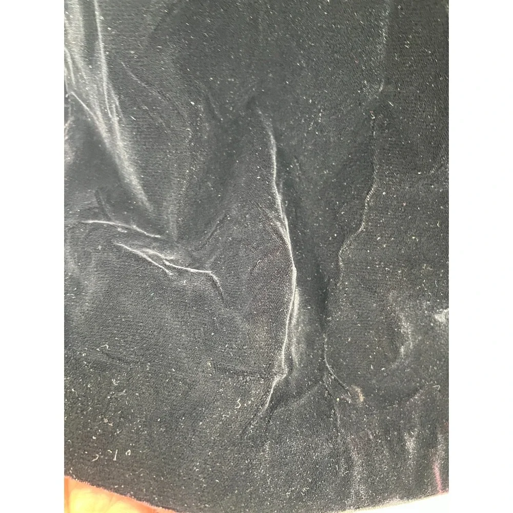 Le chateau Canada velvet velour black pencil skirt whimygoth romantic gothic 9 8